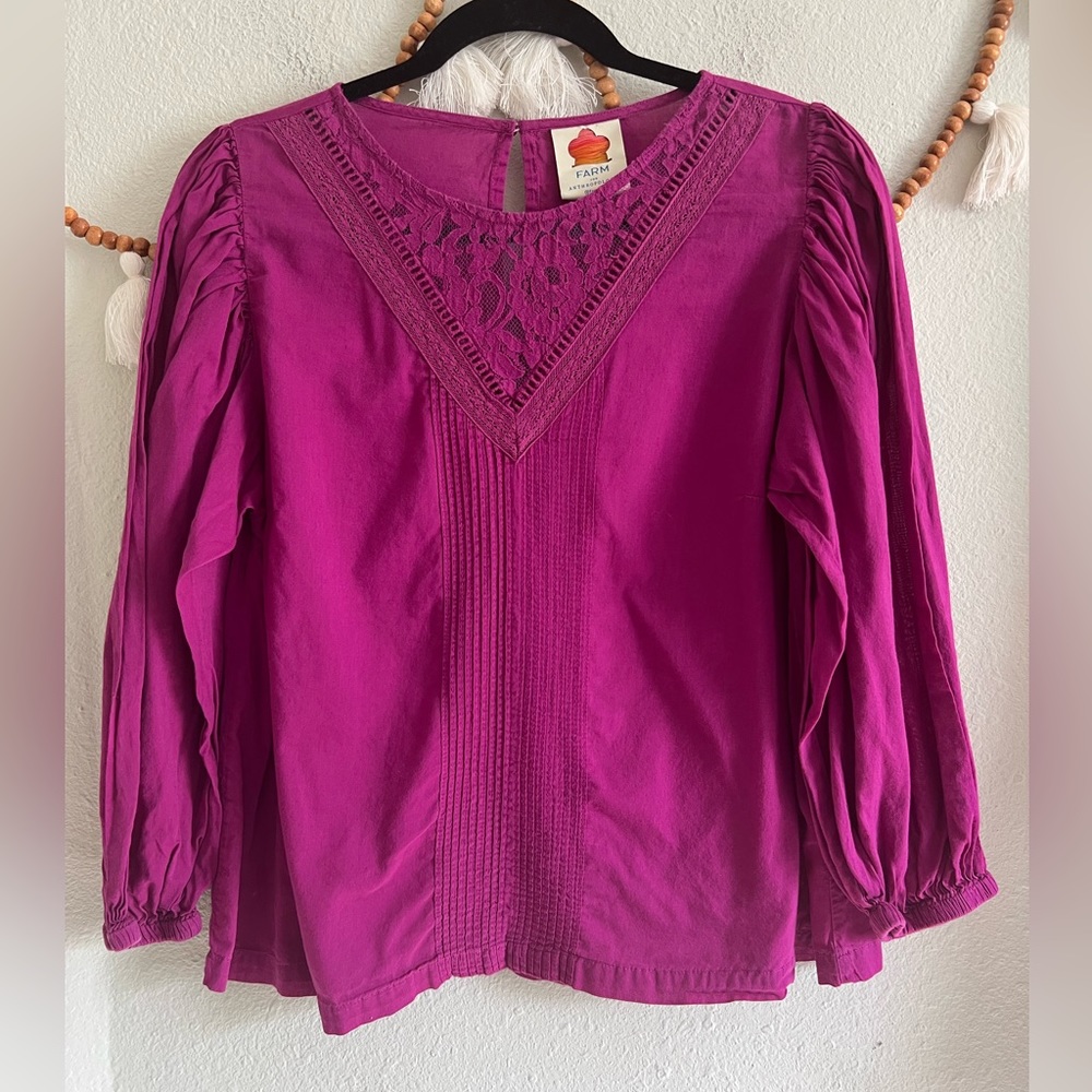 Anthropologie Farm Rio Kelsie Blouse